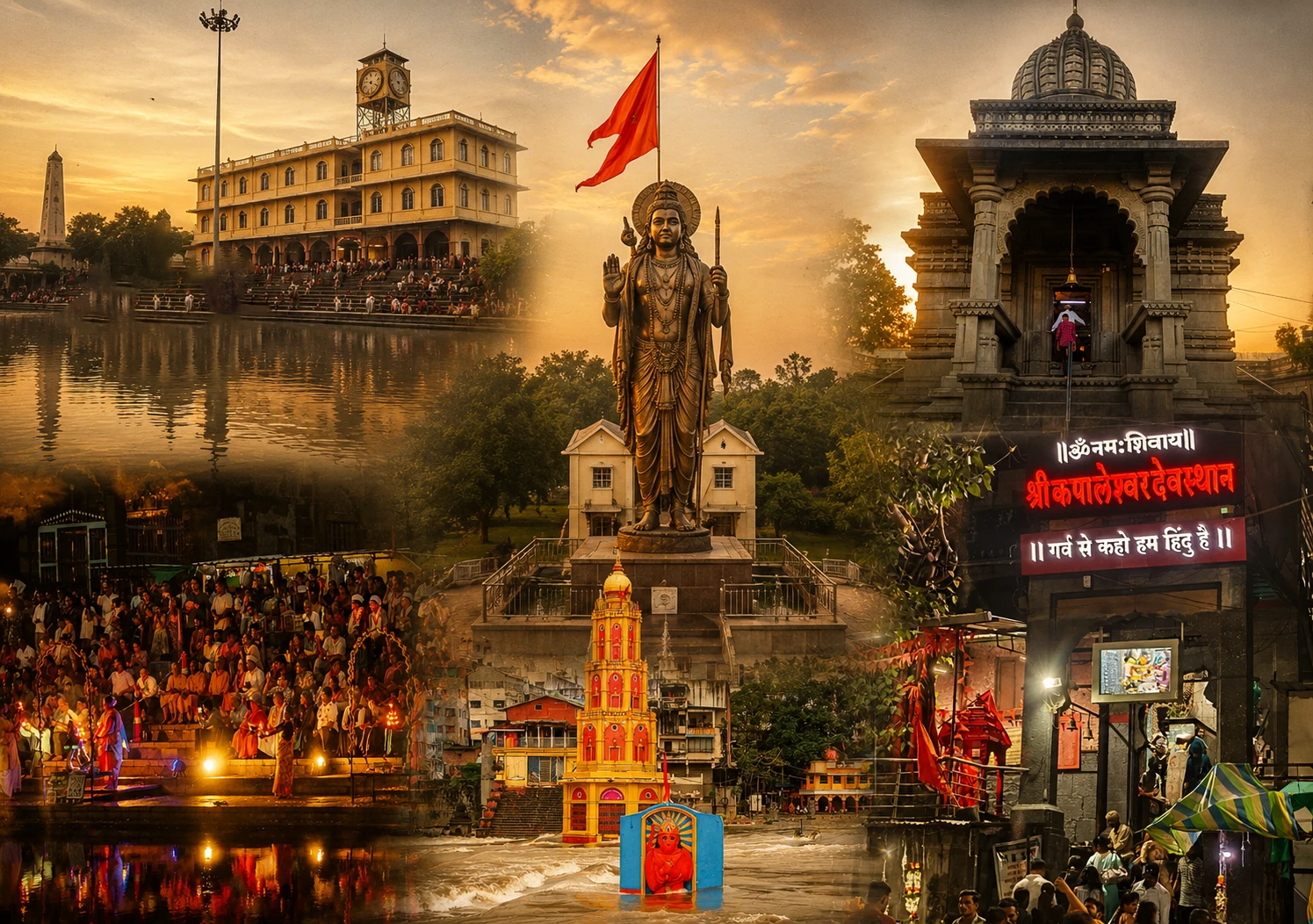 नासिक नाम की उत्पत्ति से जुड़ी रामायण की पौराणिक कथा का प्रतीकात्मक दृश्य